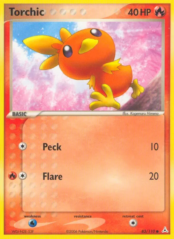 Kartu Torchic dari Holon Phantoms, nomor 83/110