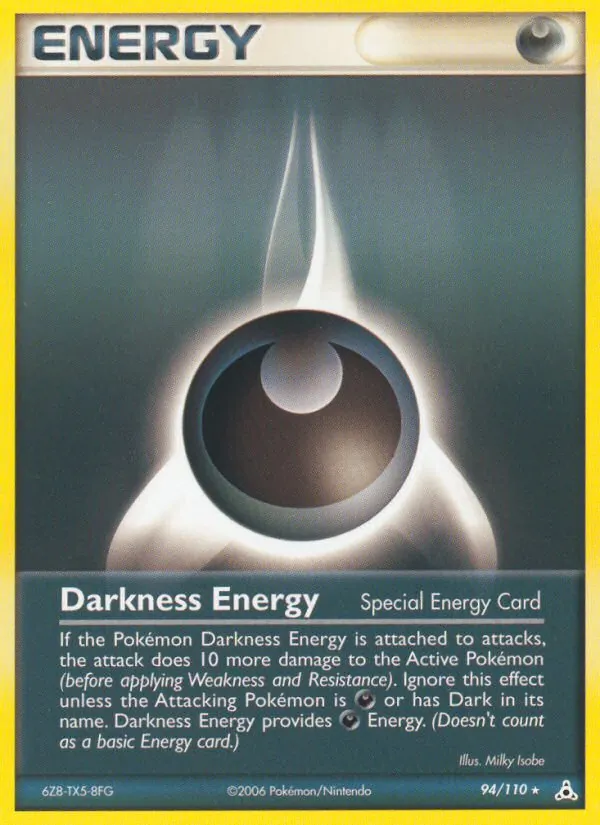 Kartu Darkness Energy dari Holon Phantoms, nomor 94/110