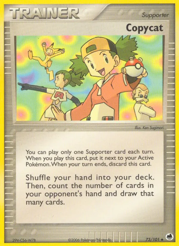 Copycat card from Dragon Frontiers, number 73/101