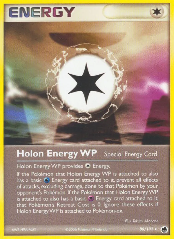 Holon Energy WP card from Dragon Frontiers, number 86/101