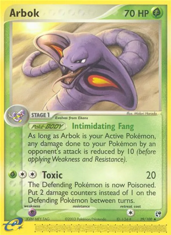 Kaart Arbok uit Sandstorm, nummer 29/100