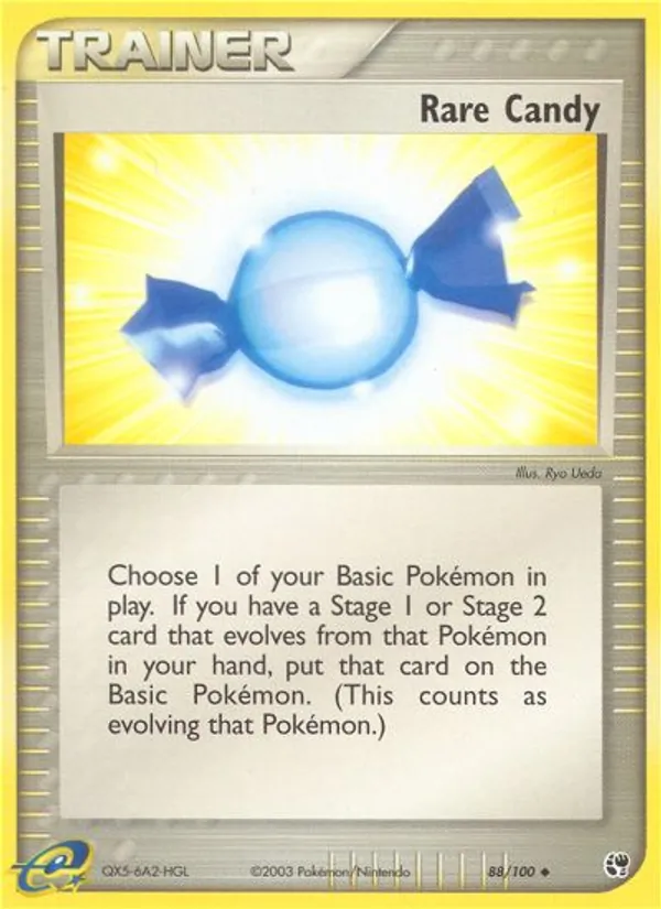Kaart Rare Candy uit Sandstorm, nummer 88/100