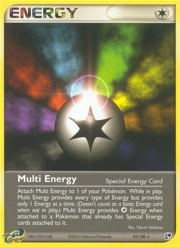 Kartu Multi Energy dari Sandstorm, nomor 93/100