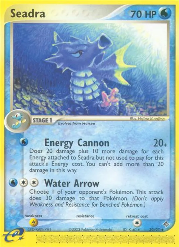 Kartu Seadra dari Dragon, nomor 39/97