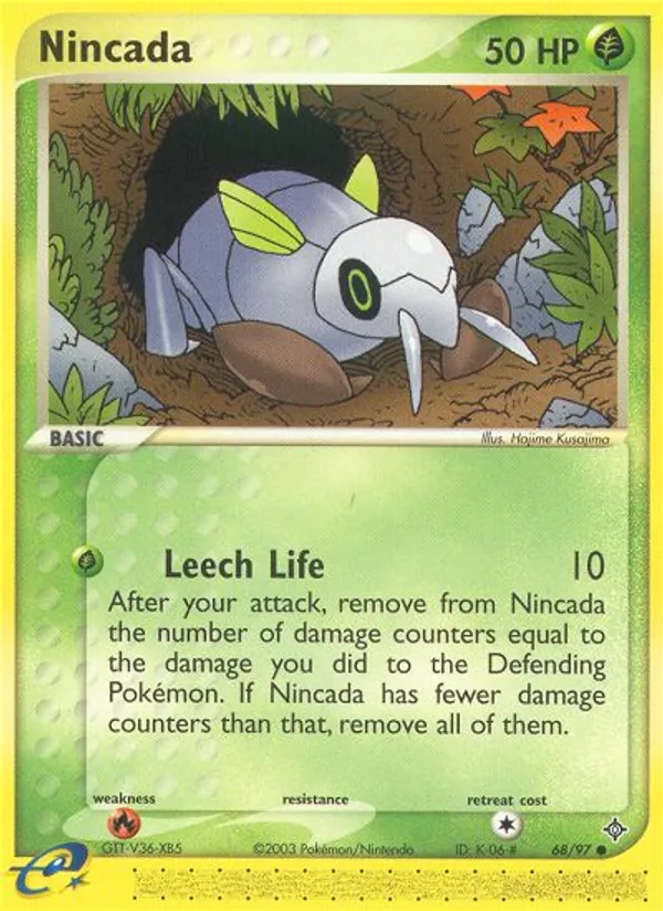 Kartu Nincada dari Dragon, nomor 68/97