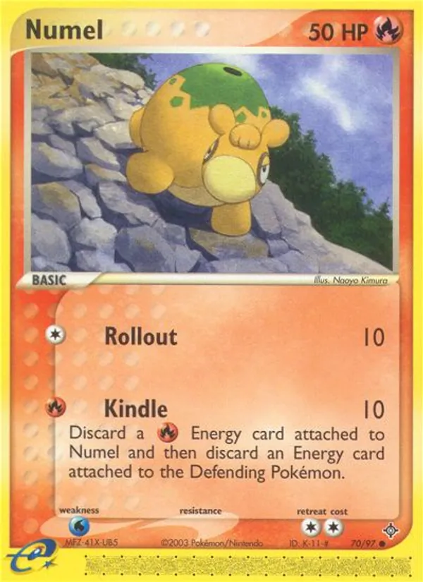 Kartu Numel dari Dragon, nomor 70/97