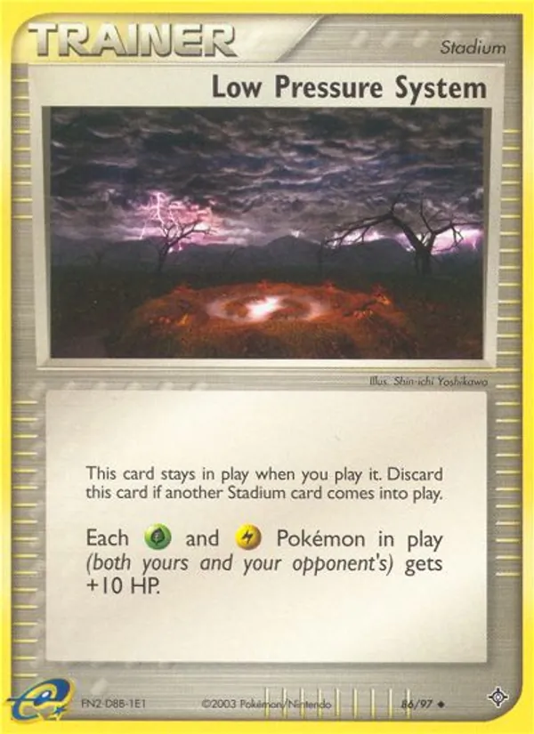 Kartu Low Pressure System dari Dragon, nomor 86/97
