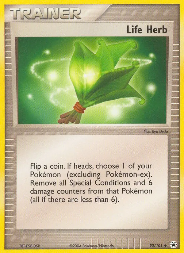 Kartu Life Herb dari Hidden Legends, nomor 90/101