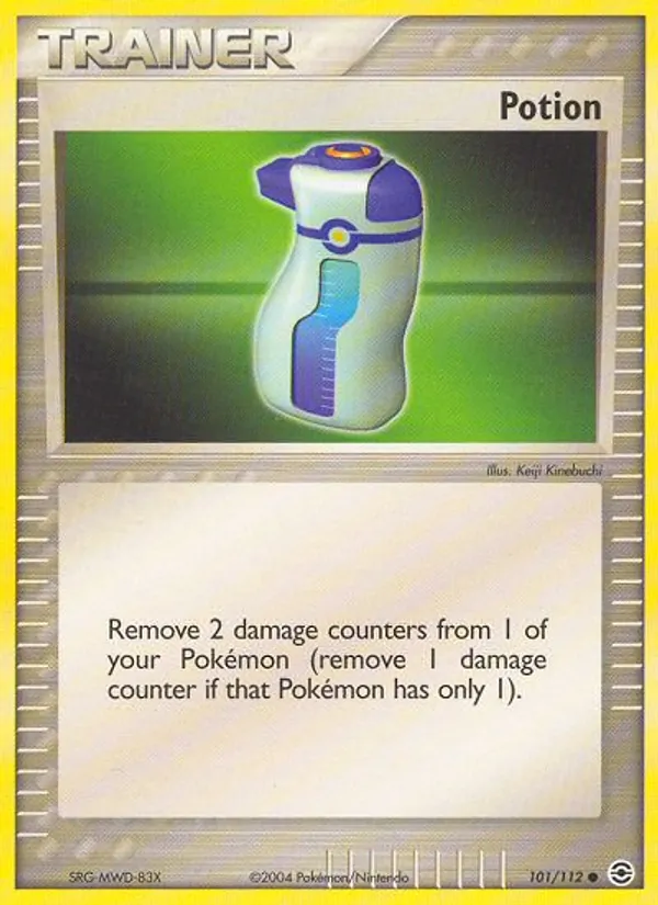 Kaart Potion uit FireRed & LeafGreen, nummer 101/112