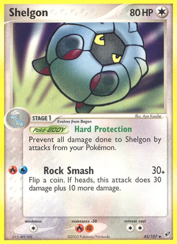 Kaart Shelgon uit Deoxys, nummer 45/107