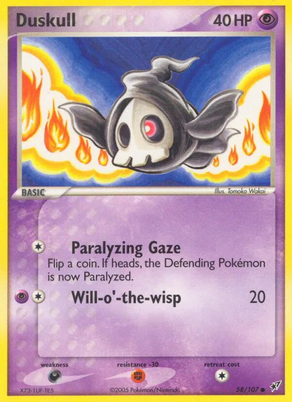 Kartu Duskull dari Deoxys, nomor 58/107