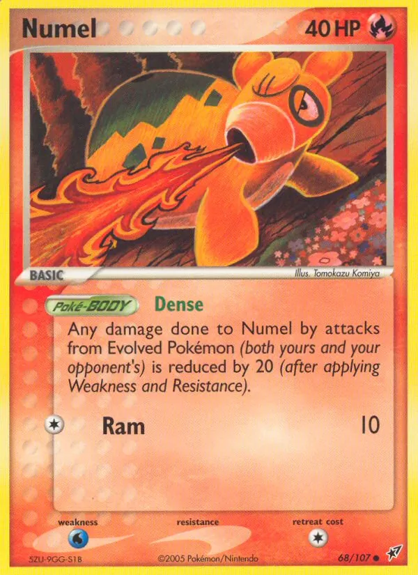 Karte Camaub aus EX Deoxys, Nummer 68/107