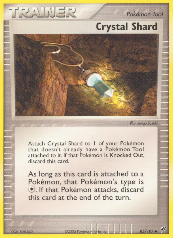 Kaart Crystal Shard uit Deoxys, nummer 85/107