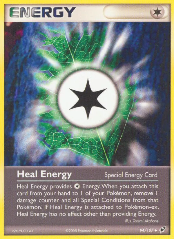 Kartu Heal Energy dari Deoxys, nomor 94/107
