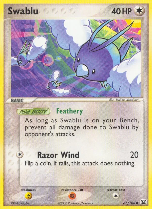 Kartu Swablu dari Emerald, nomor 67/106