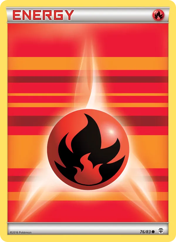Kaart Fire Energy uit Generations, nummer 76/83
