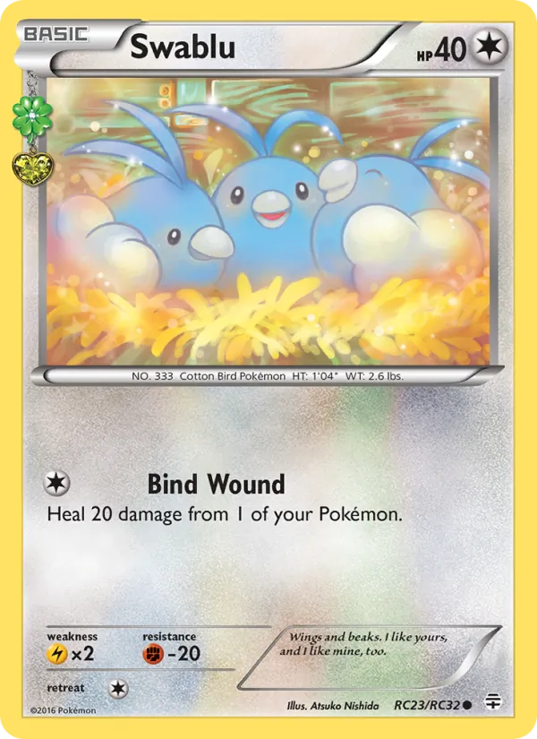 Kartu Swablu dari Generations, nomor RC23/83