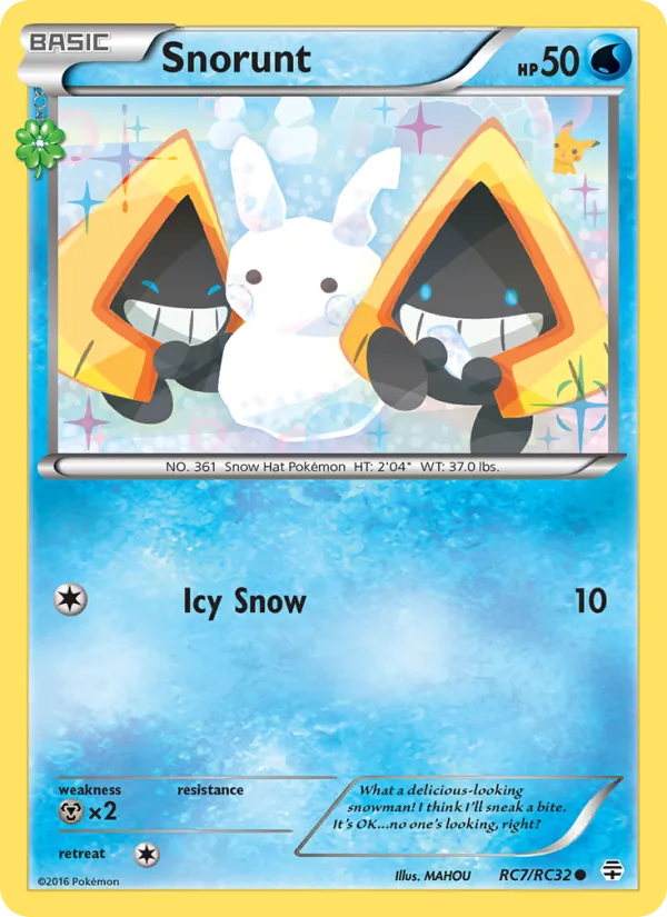 Kaart Snorunt uit Generations, nummer RC7/83