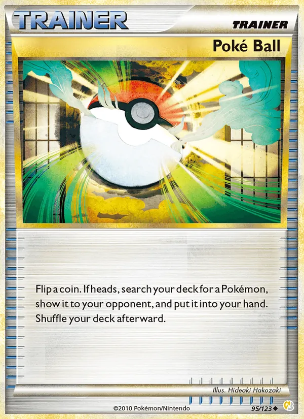 Kartu Poké Ball dari HeartGold SoulSilver, nomor 95/123