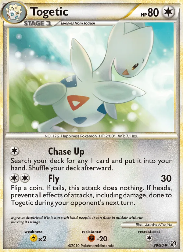Togetic card from Undaunted, number 39/90