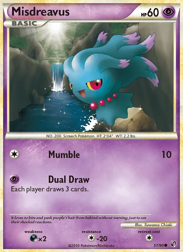 Misdreavus card from Undaunted, number 57/90