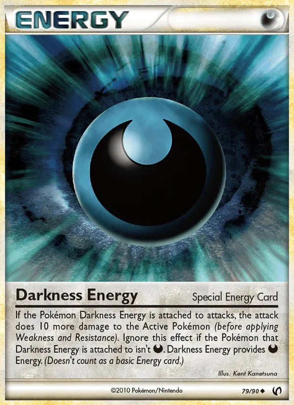 Darkness Energy card from Undaunted, number 79/90