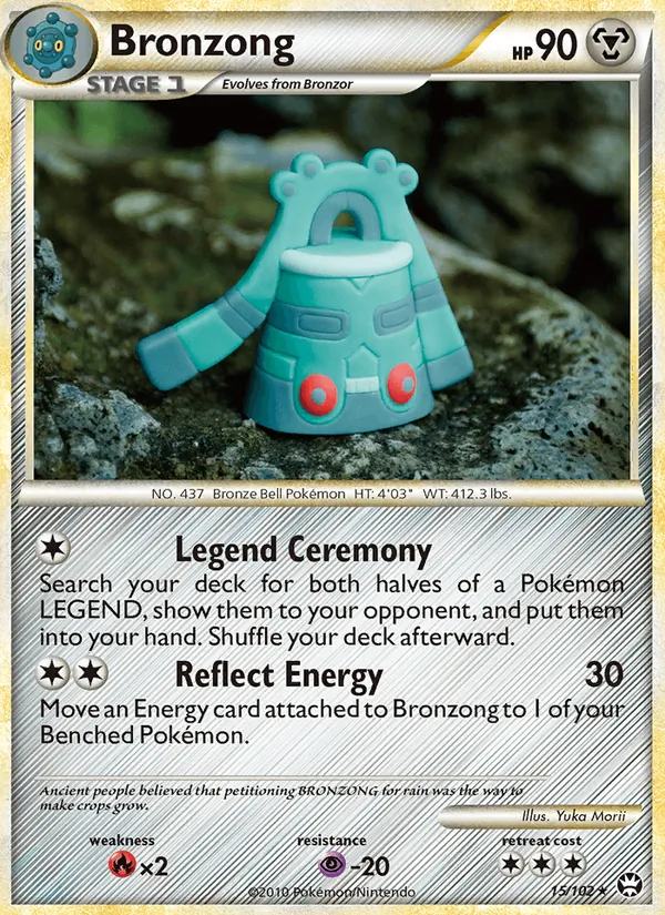 Bronzong card from Triumphant, number 15/102