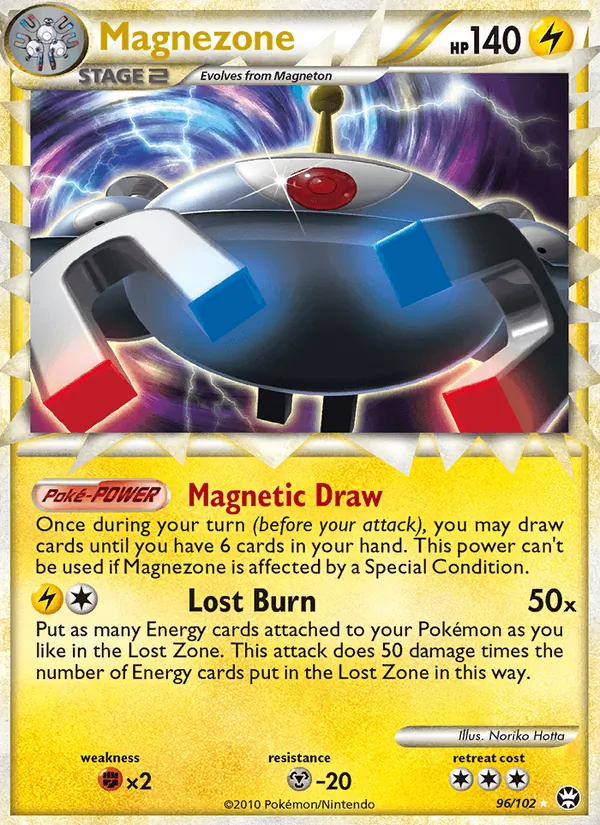 Magnezone card from Triumphant, number 96/102