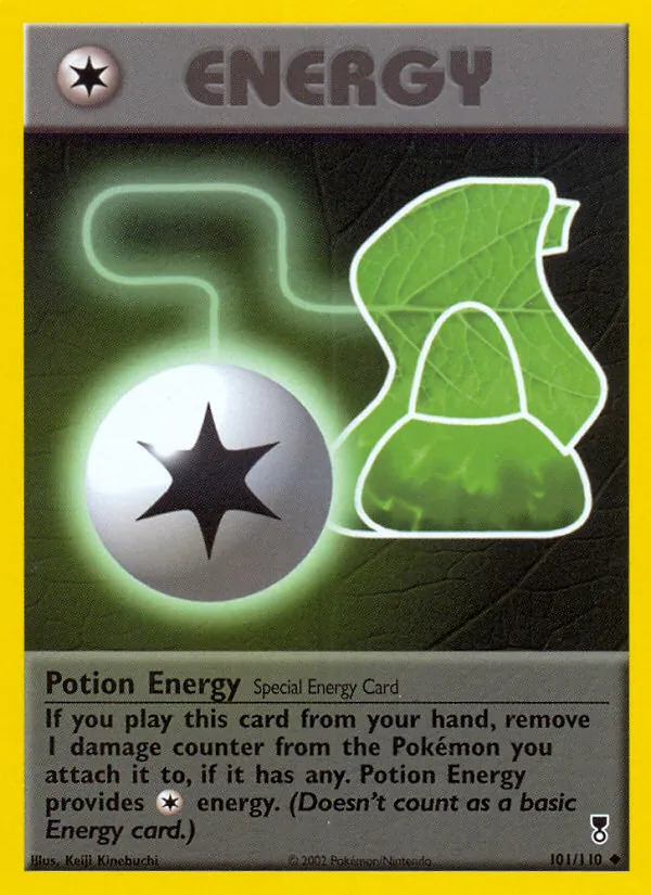 Potion Energy card from Legendary Collection, number 101/110