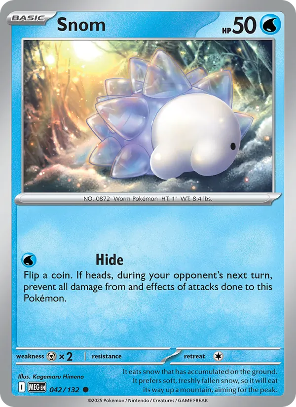 Kartu Snom dari Mega Evolution, nomor 042/132