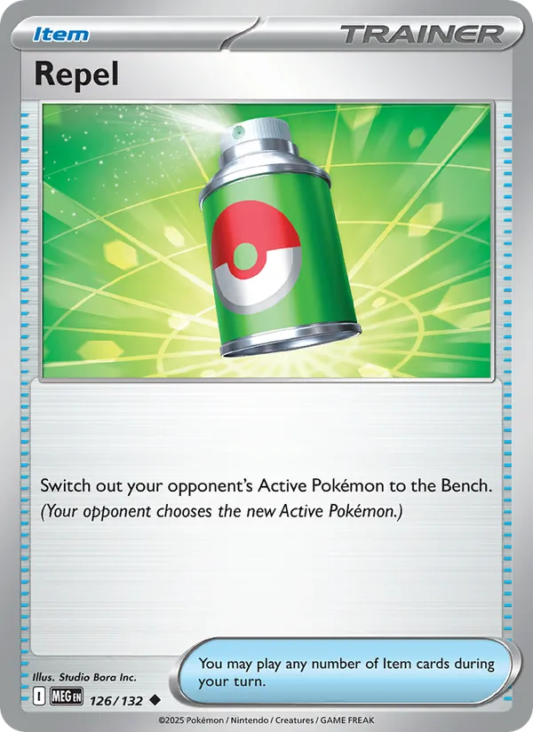 Kartu Repel dari Mega Evolution, nomor 126/132