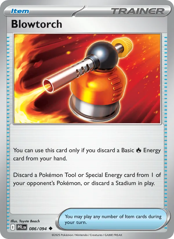 Kartu Blowtorch dari Phantasmal Flames, nomor 086/94