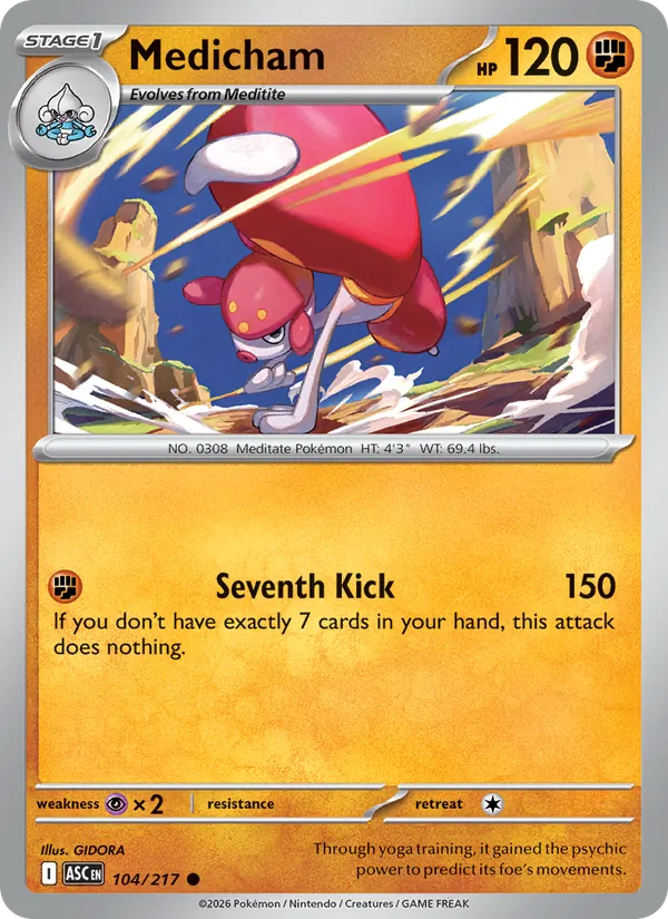 Kaart Medicham uit Ascended Heroes, nummer 104/217