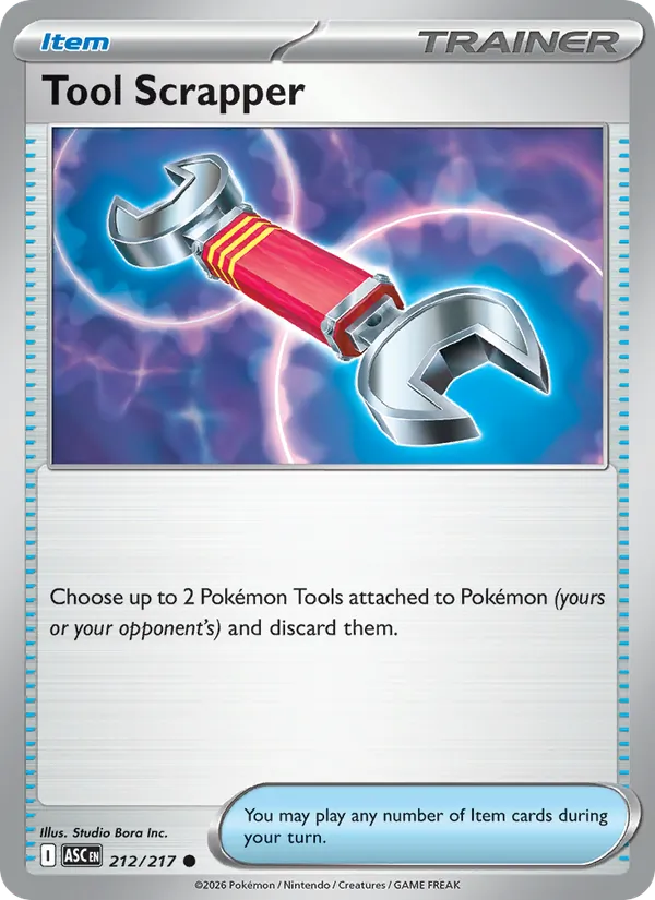 Kaart Tool Scrapper uit Ascended Heroes, nummer 212/217
