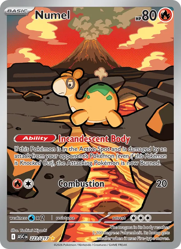 Kartu Numel dari Ascended Heroes, nomor 223/217