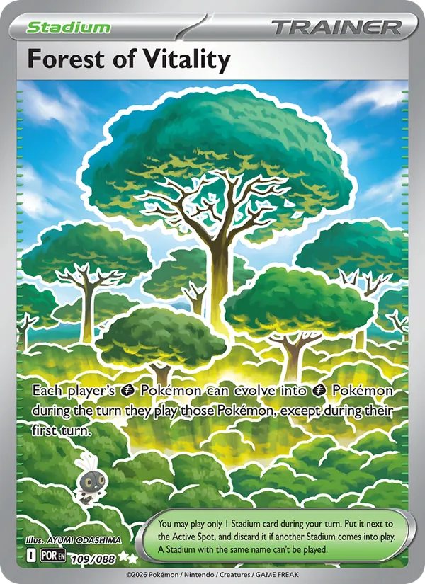 Kartu Forest of Vitality dari Perfect Order, nomor 109/88