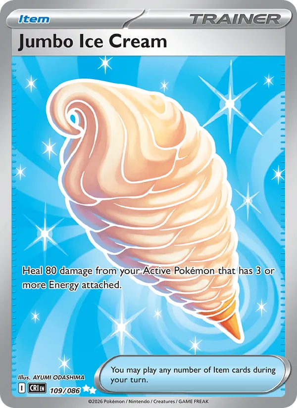 Jumbo Ice Cream card from Chaos Rising, number 109/86