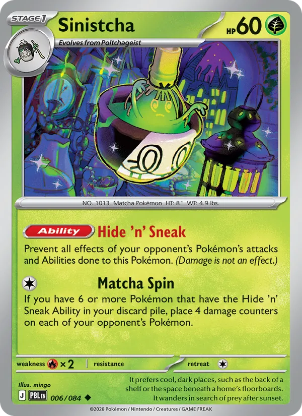 Sinistcha card from Pitch Black, number 006/84