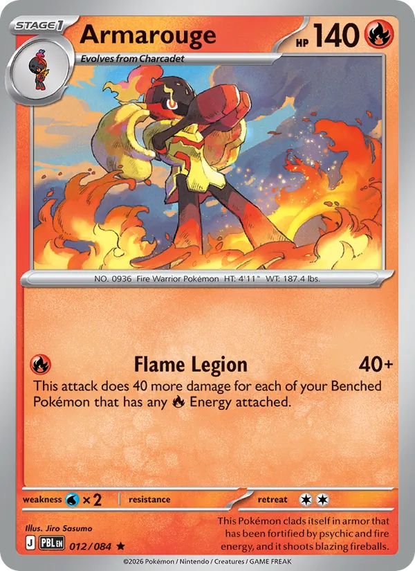 Armarouge card from Pitch Black, number 012/84
