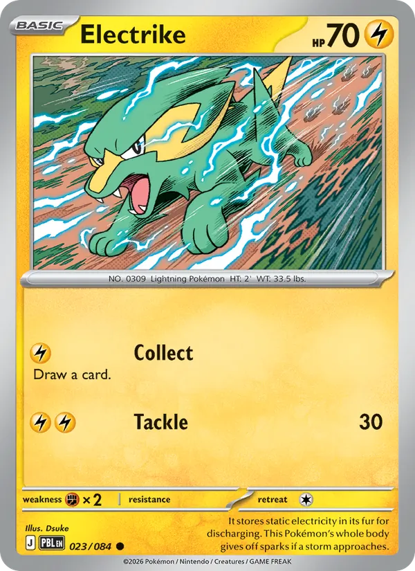 Electrike card from Pitch Black, number 023/84