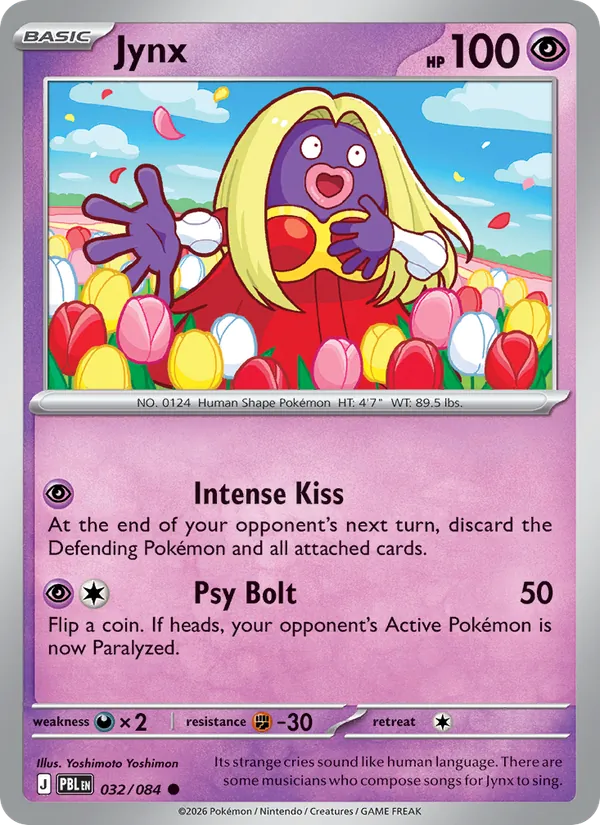 Jynx card from Pitch Black, number 032/84