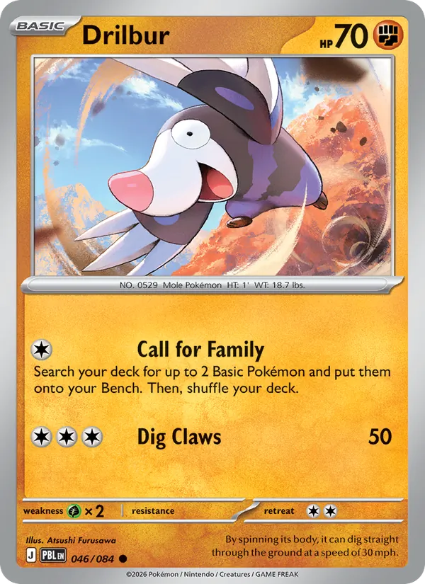 Drilbur card from Pitch Black, number 046/84