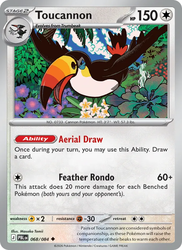 Toucannon card from Pitch Black, number 068/84