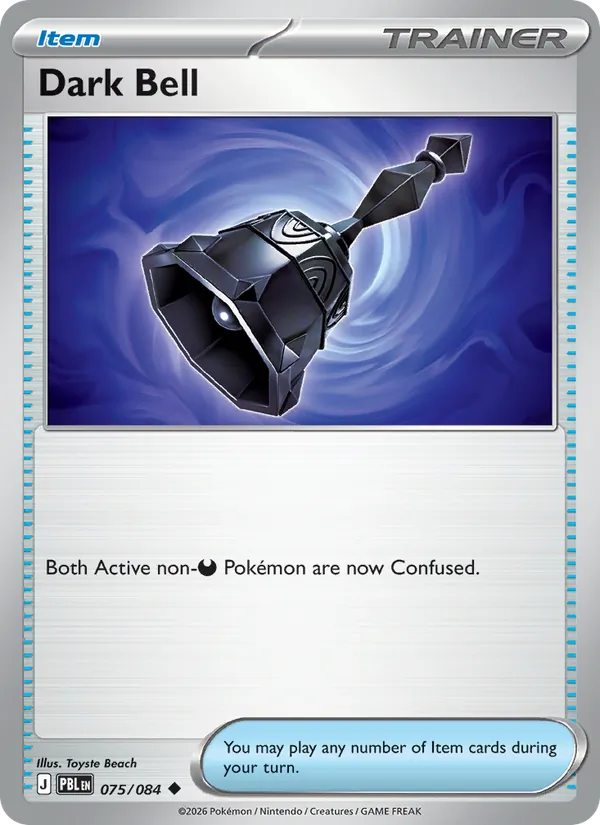 Dark Bell card from Pitch Black, number 075/84