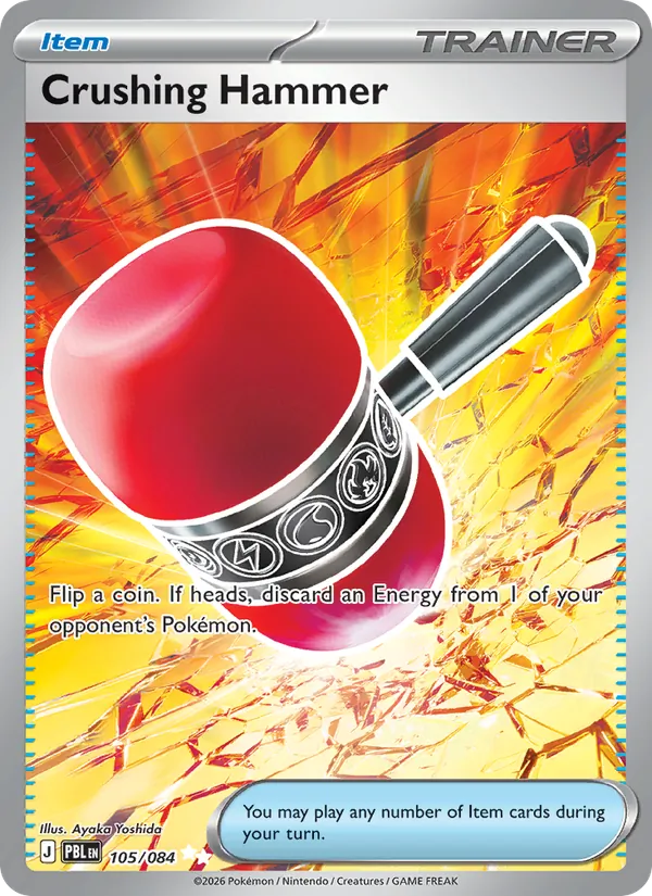 Crushing Hammer card from Pitch Black, number 105/84