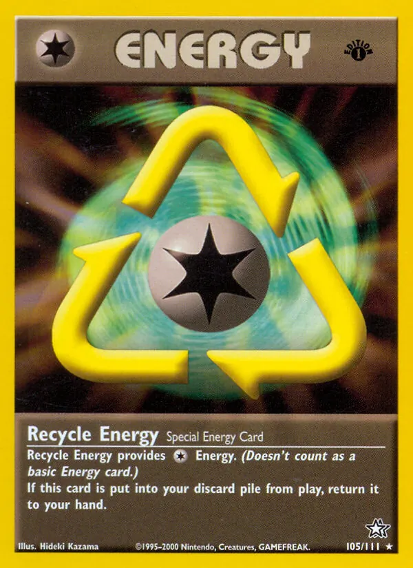Karte Recycle-Energie aus Neo Genesis, Nummer 105/111