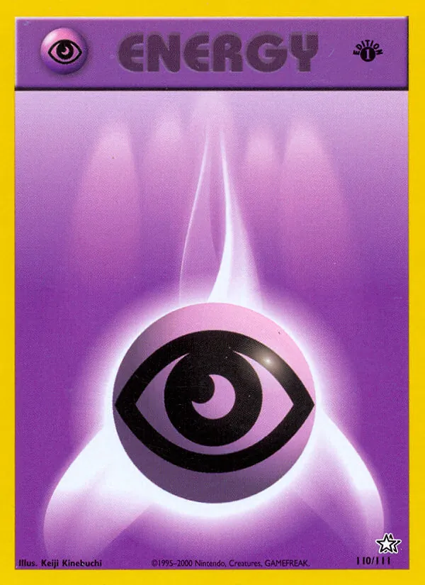 Kartu Psychic Energy dari Neo Genesis, nomor 110/111