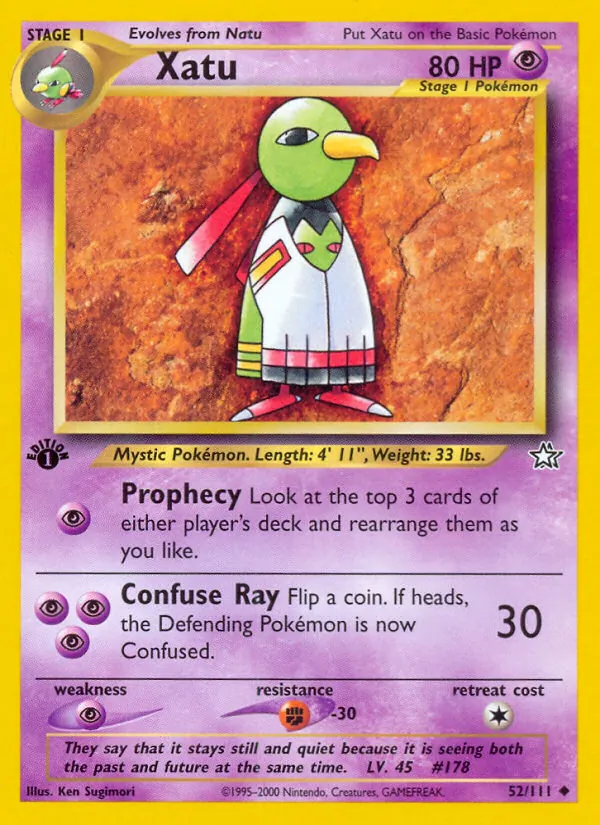 Kartu Xatu dari Neo Genesis, nomor 52/111