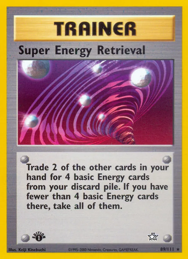Kartu Super Energy Retrieval dari Neo Genesis, nomor 89/111