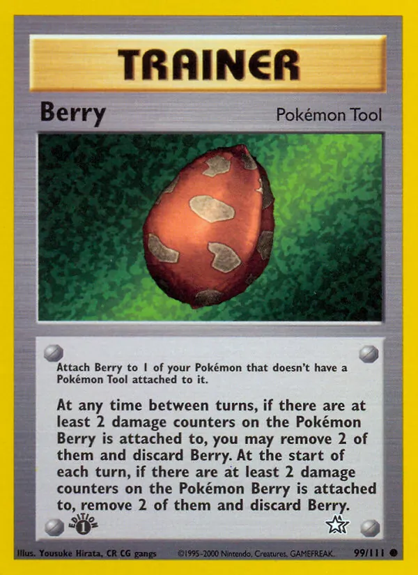 Kartu Berry dari Neo Genesis, nomor 99/111